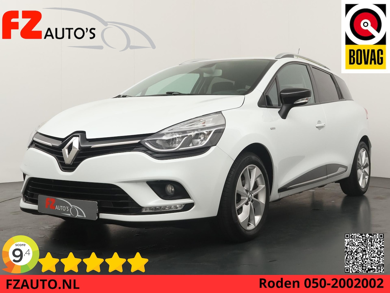 Renault Clio Estate - 0.9 TCe Limited - Navigatie - Airconditioning - Trekhaak - Cruise Controle - AutoWereld.nl