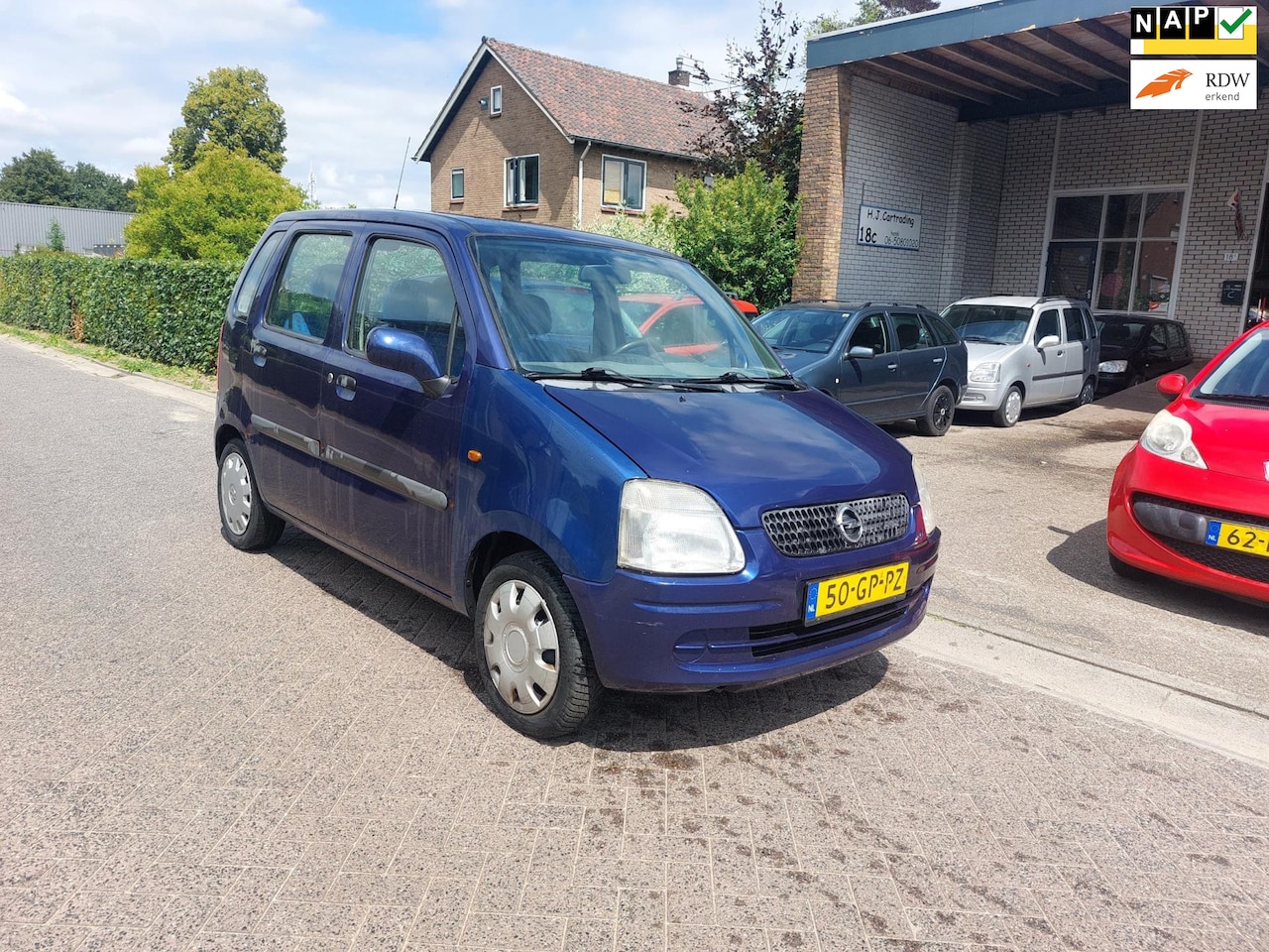 Opel Agila - 1.2-16V Comfort 1.2-16V Comfort - AutoWereld.nl