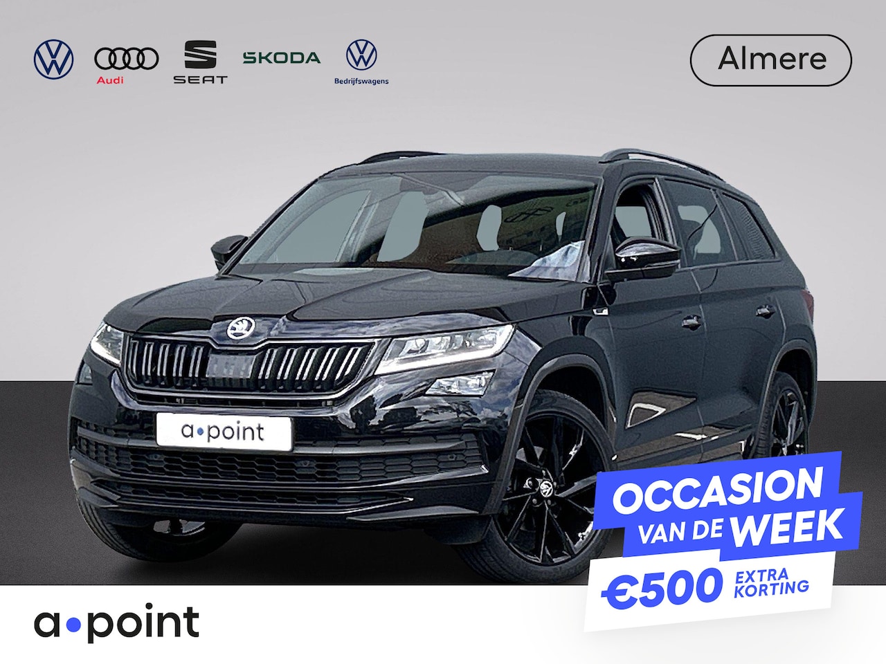 Skoda Kodiaq - 1.5 TSI Sportline Business 150 pk | Navigatie | Parkeersensoren | Achteruitrijcamera | Ada - AutoWereld.nl