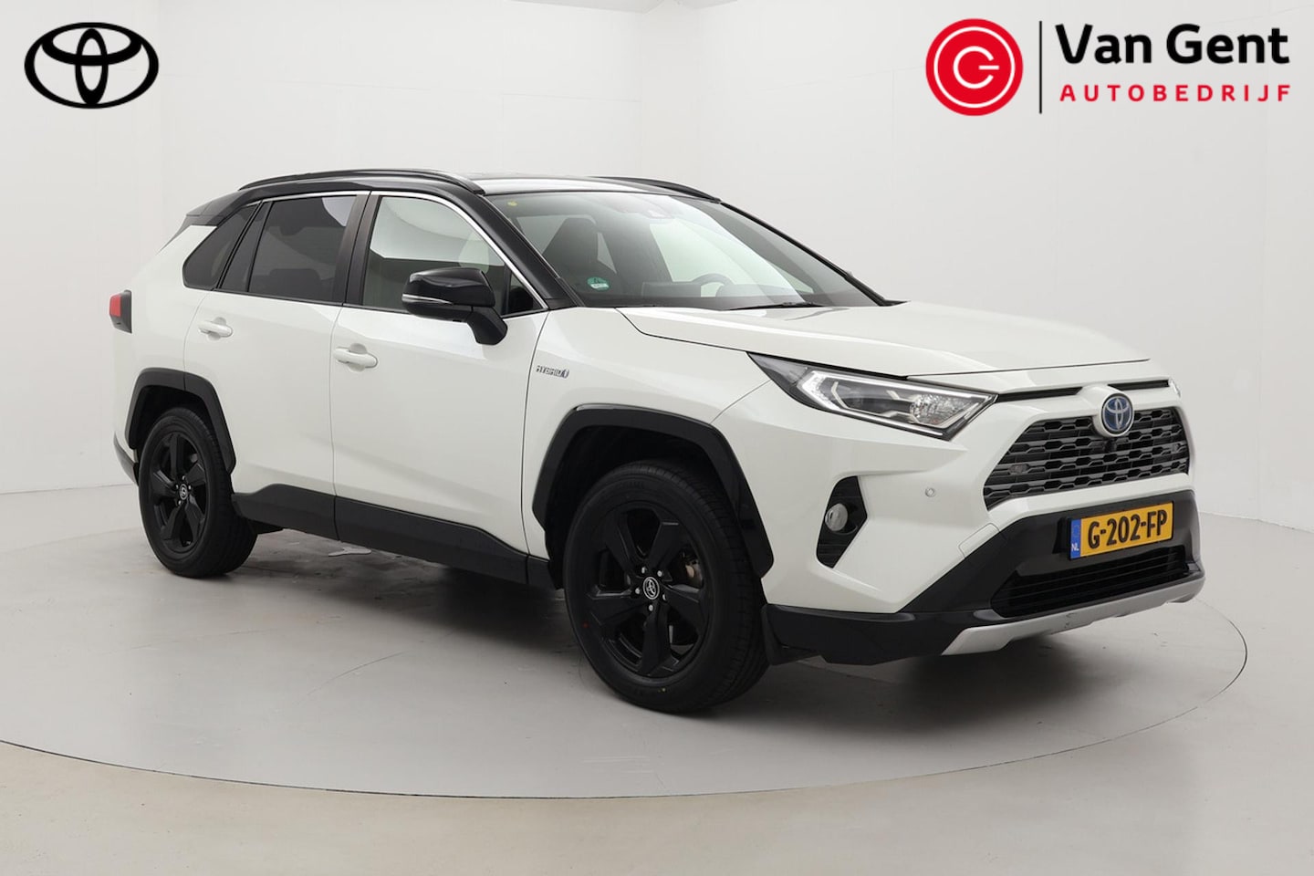Toyota RAV4 - 2.5 Hybrid Bi-Tone | Trekhaak | Navigatie | 360 camera | Leder | Stoelverwarming | Dodehoe - AutoWereld.nl