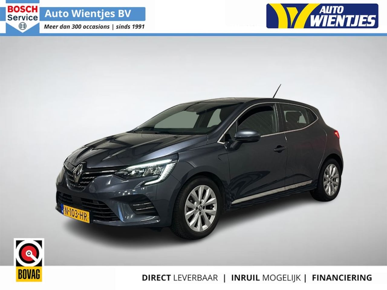Renault Clio - 1.0 TCe | Intens 5-Drs | Airco-Ecc | Navi | Led - AutoWereld.nl