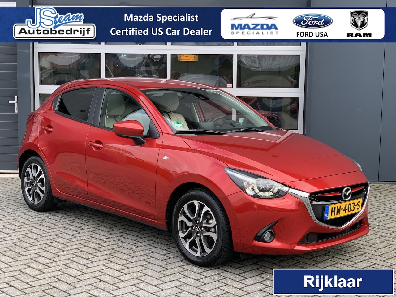Mazda 2 - 1.5i SkyActiv-G GT-M Head Up Display Leder Navi - AutoWereld.nl