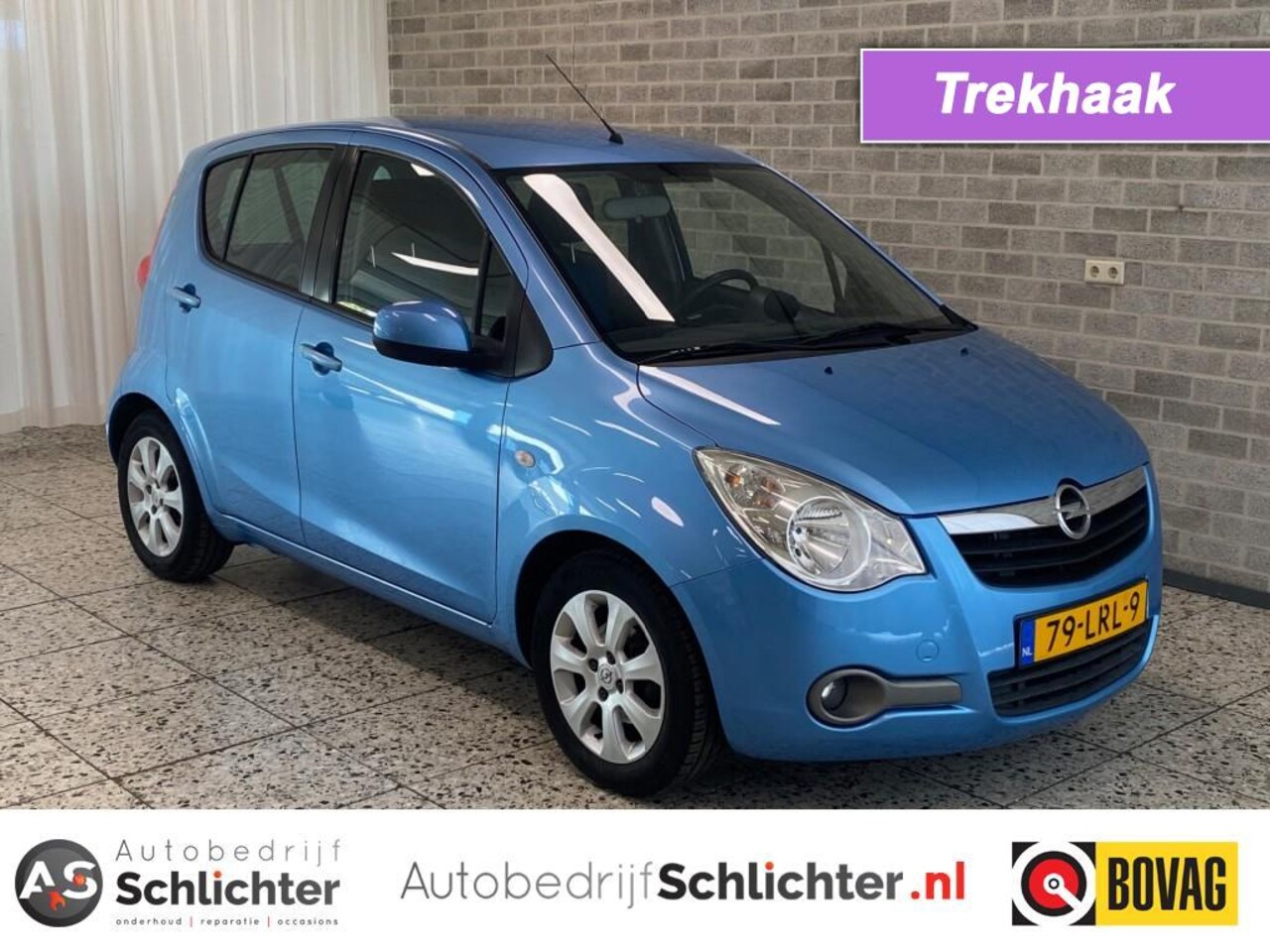 Opel Agila - 1.2 Edition Trekhaak/Airco/LM-Velgen/EL-Ramen - AutoWereld.nl