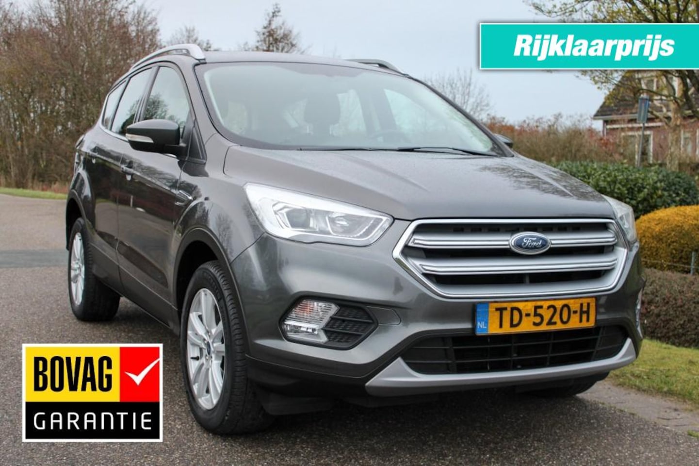 Ford Kuga - 1.5 EcoBoost 120pk Trend Ultimate ECC/Cruise/Navi/PDC/Trekhaak/CarPlay - AutoWereld.nl