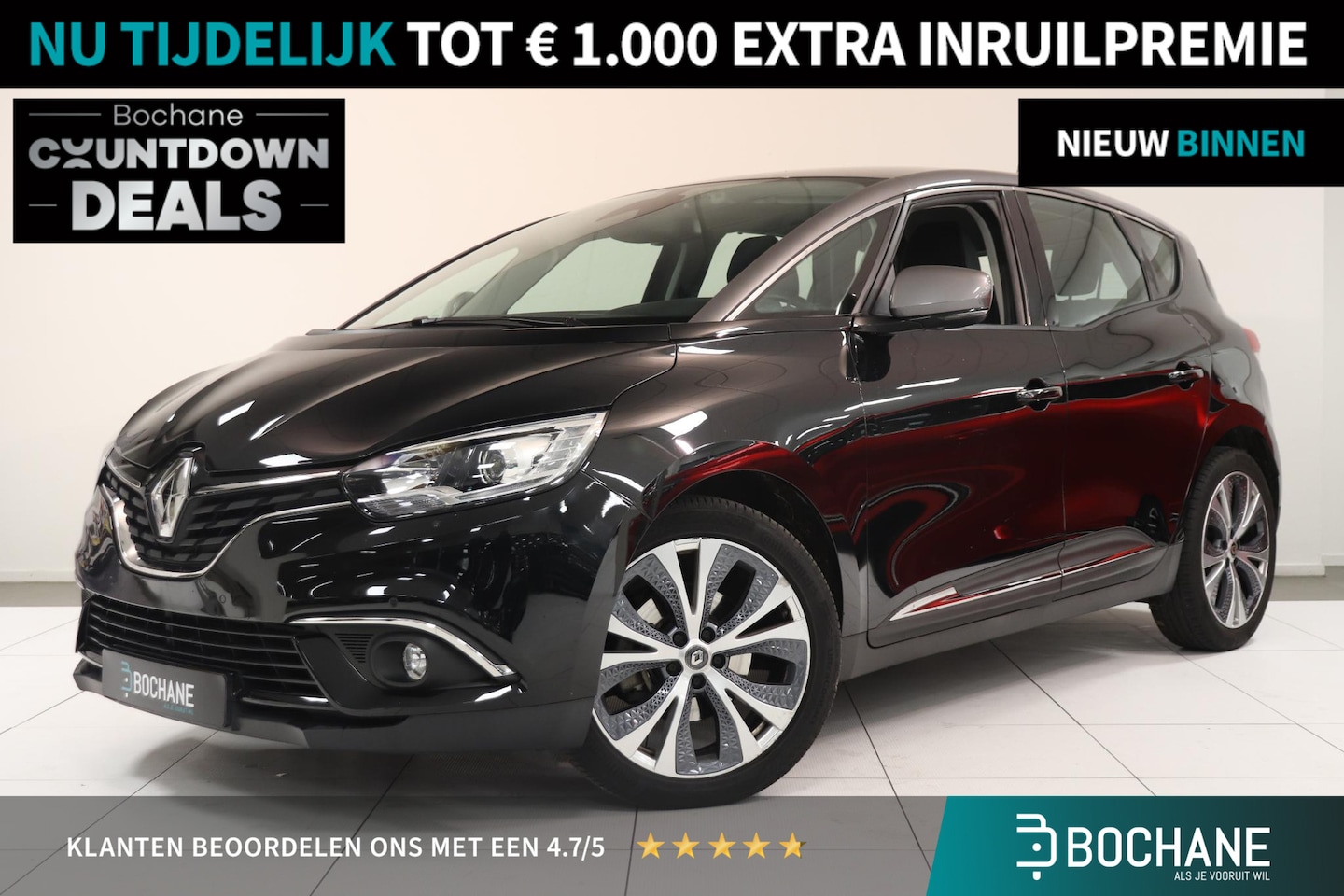 Renault Scénic - 1.3 TCe Intens | Parkeersensoren | AppleCarplay AndroidAuto | Climate control | Cruise con - AutoWereld.nl