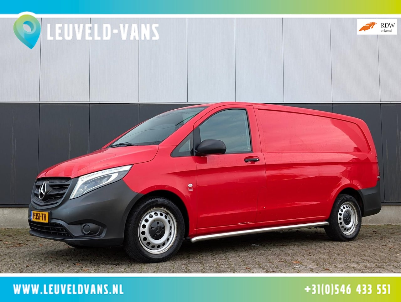 Mercedes-Benz Vito - 119 CDI AUTOMAAT LED CRUISE AIRCO TREKHAAK ACHTERUITRIJCAMERA LANG - AutoWereld.nl