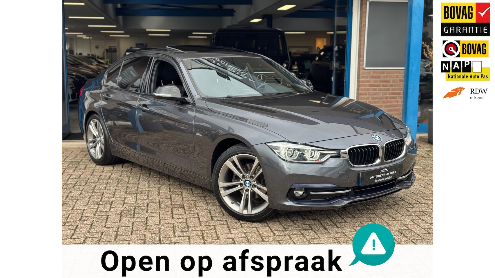 BMW 3-serie - 320d M-Pakket High Executive 2018 AUT NAVI DAK! - AutoWereld.nl