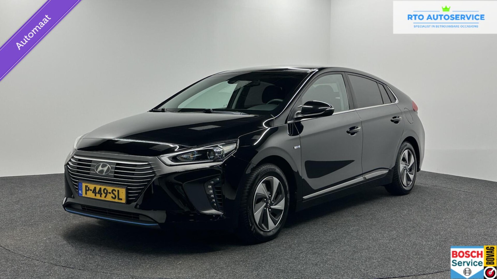 Hyundai IONIQ - 1.6 GDi Comfort TREKHAAK CAMERA NAVI ECC CARPLAY. - AutoWereld.nl