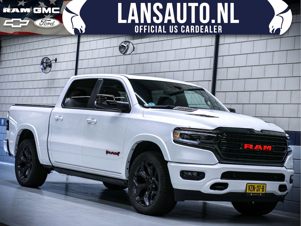 Dodge Ram 1500 - Crew Cab Limited Night RED Edition | Digital cluster | - AutoWereld.nl