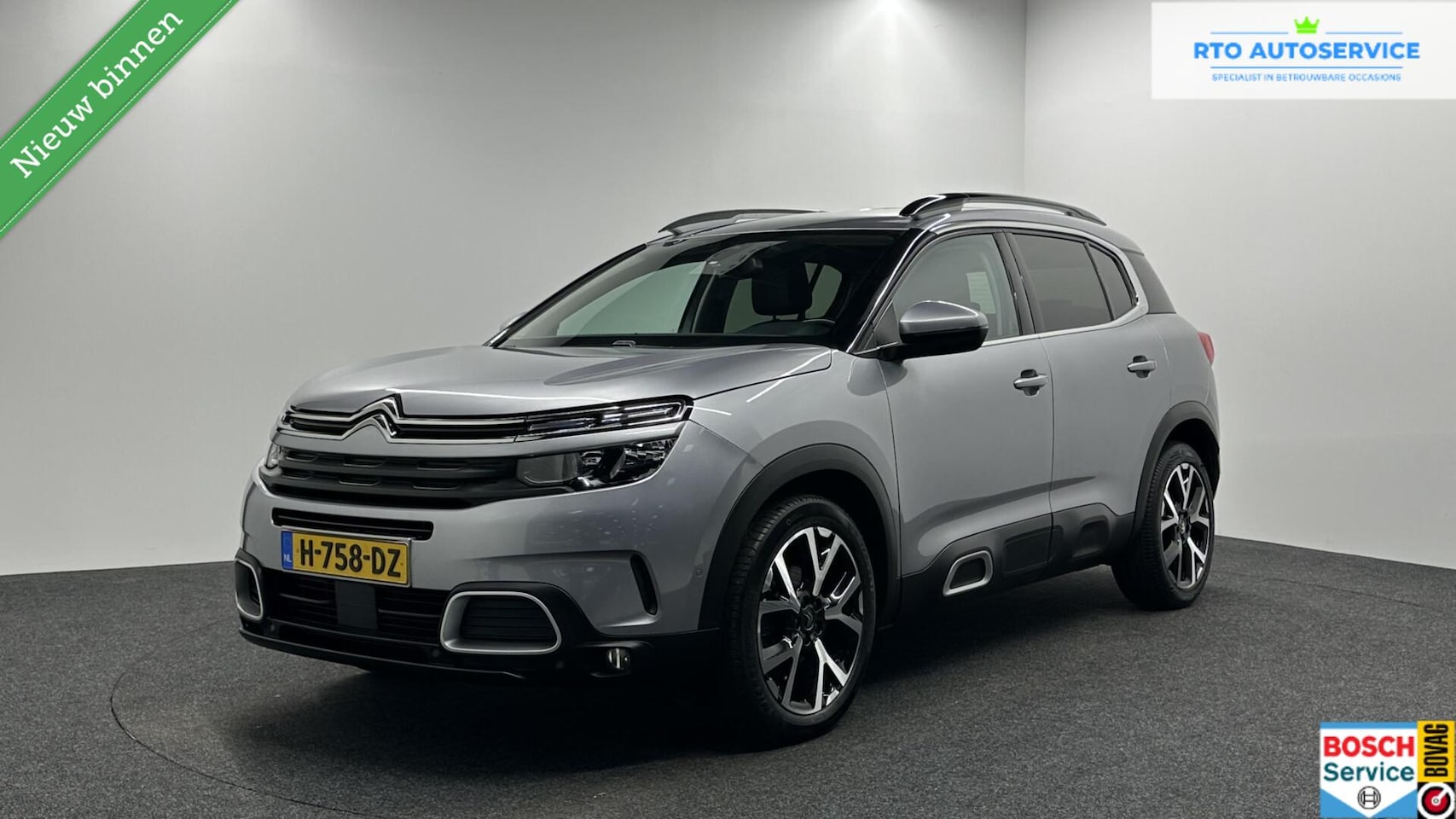 Citroën C5 Aircross - 1.2 PureTech Feel CAMERA NAVI LM ECC LED CRUISE. - AutoWereld.nl