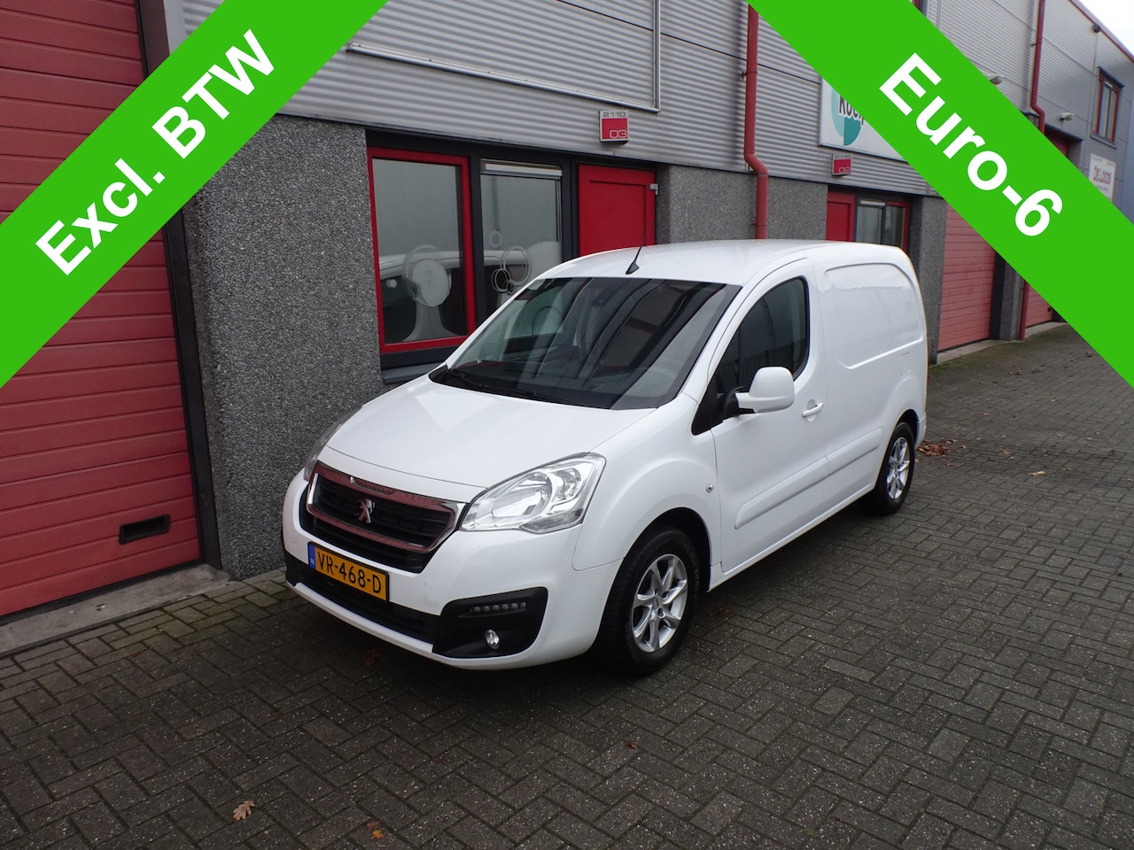 Peugeot Partner - 120 1.6 BlueHDi 75 L1 Première navi airco - AutoWereld.nl