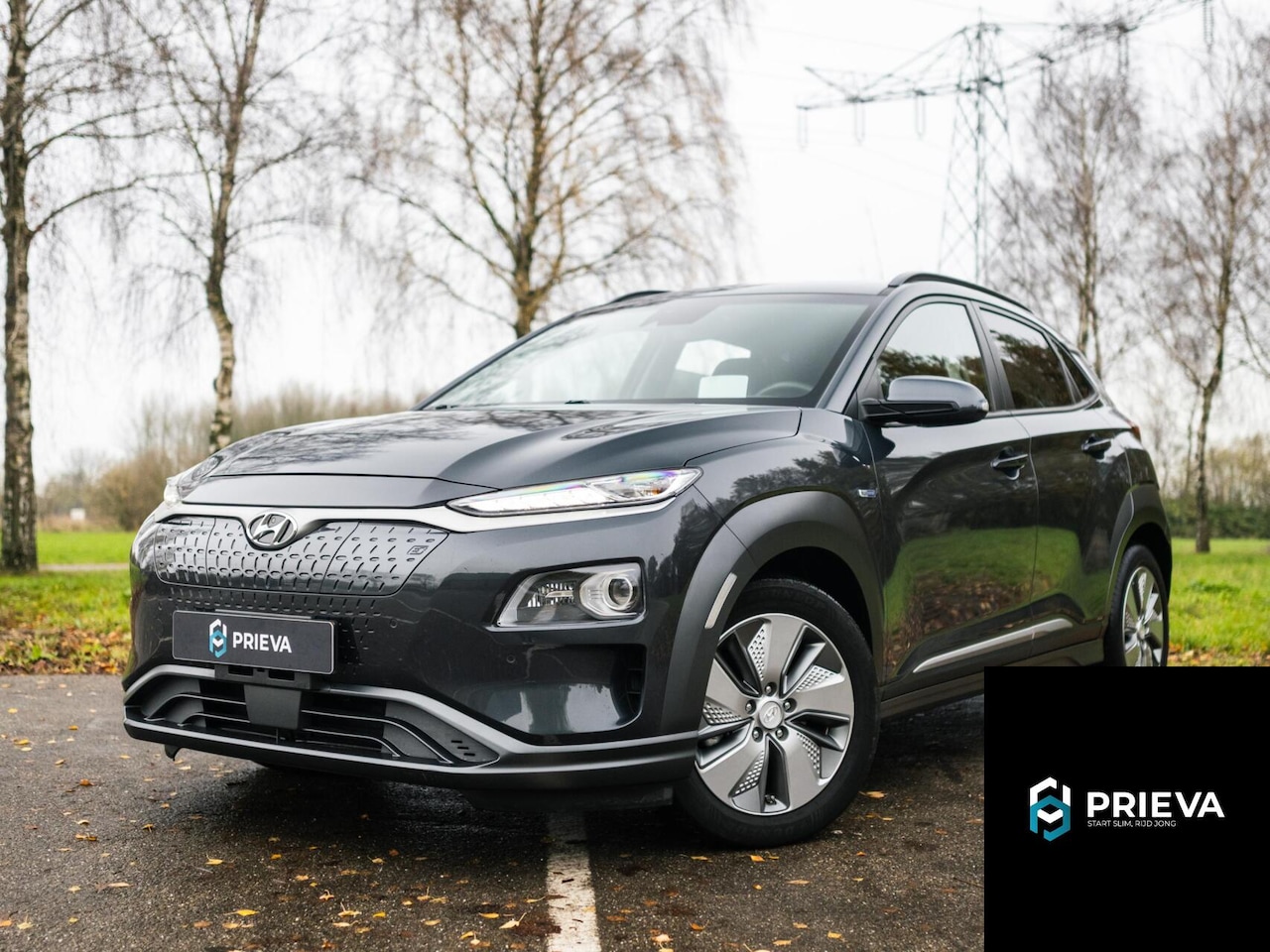 Hyundai Kona Electric - EV Premium 64 kWh VOL-LEDER - AutoWereld.nl