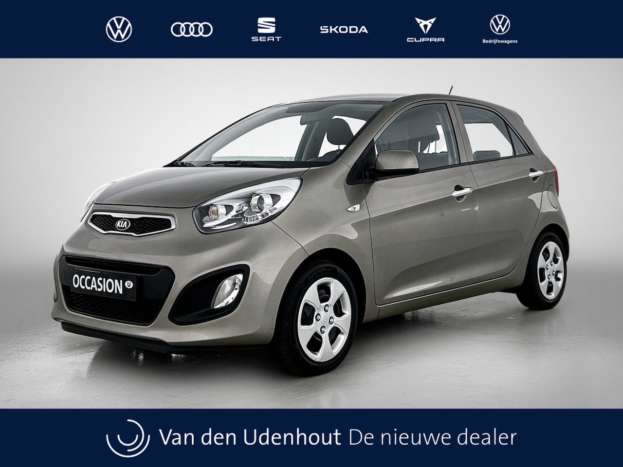 Kia Picanto - 1.0 CVVT BusinessLine / Airco / Multifunctioneel stuur - AutoWereld.nl