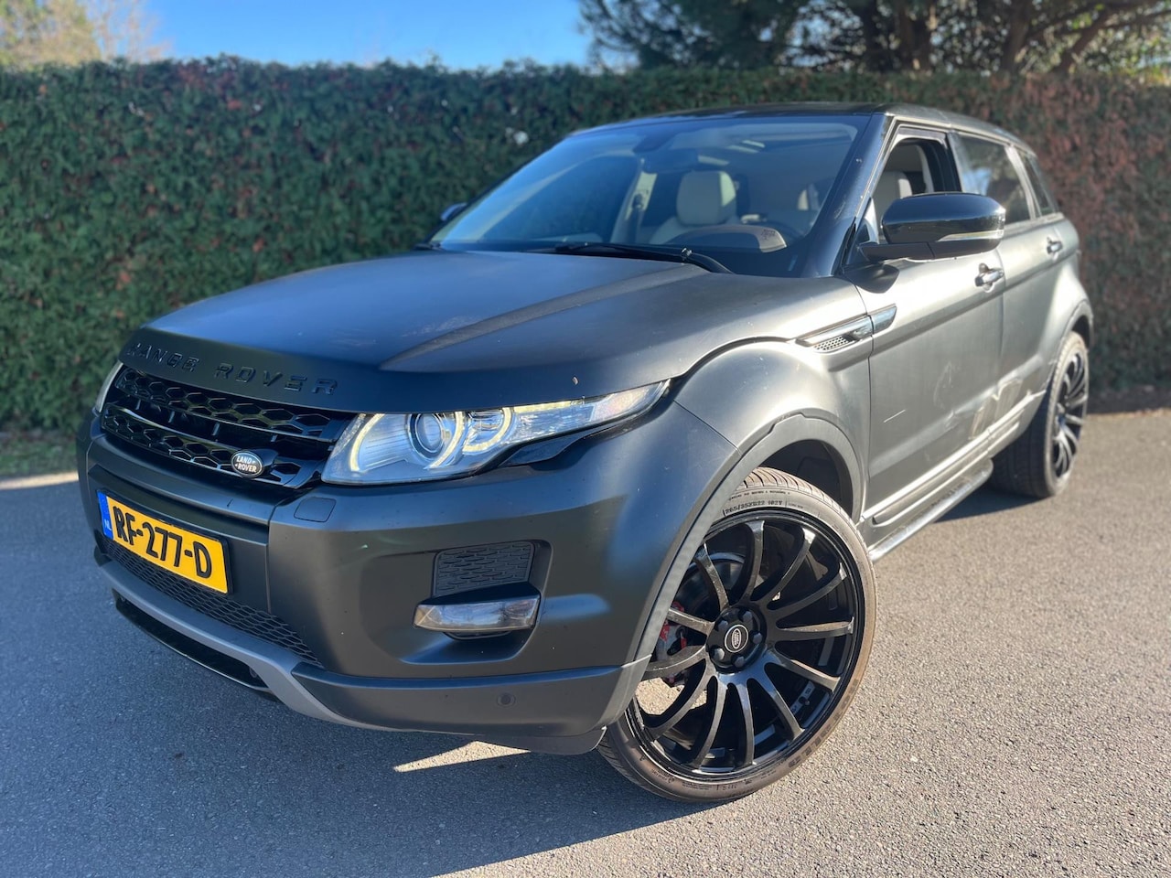 Land Rover Range Rover Evoque - 2.2 SD4 4WD Prestige PANORAMADAK NAVIGATIE LEER MAT ZWART !! - AutoWereld.nl