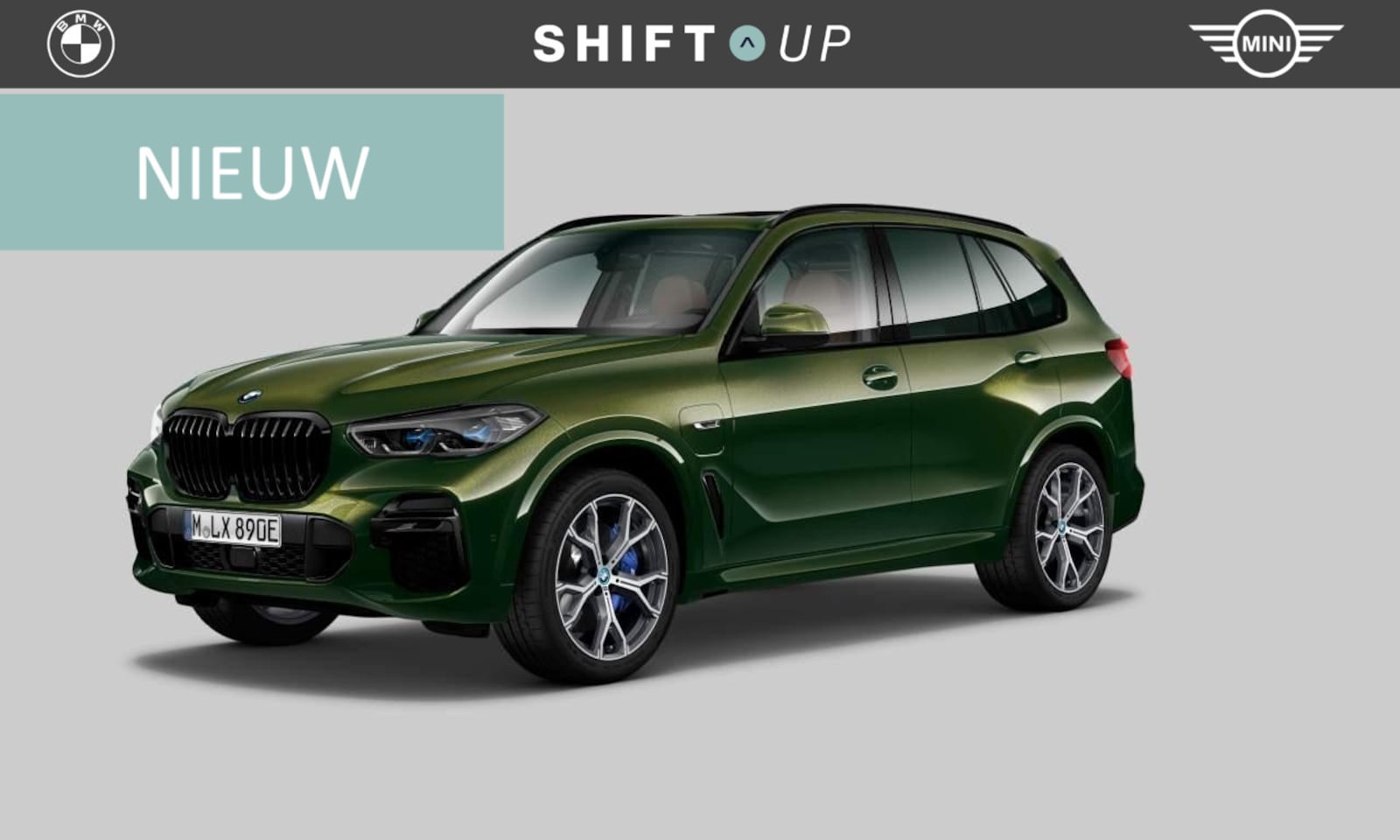 BMW X5 - xDrive45e M-Sport | Panoramadak | Verde Ermes | Elektr. Trekhaak - AutoWereld.nl