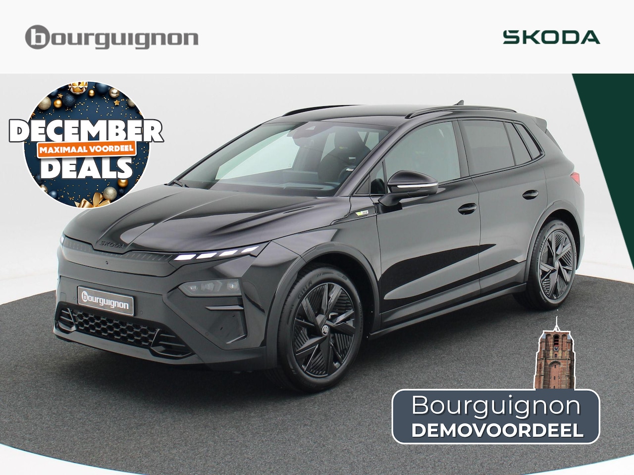 Skoda Elroq - RS 85 | 340 PK 4x4 | Trekhaak | Head-up display | Canton audio | 360 camera - AutoWereld.nl