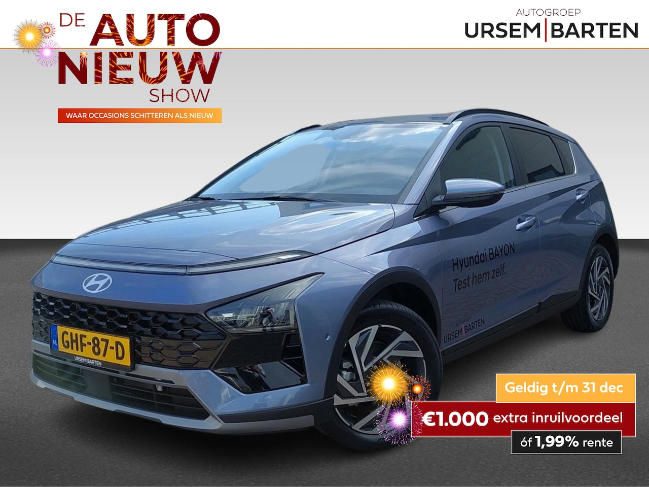Hyundai Bayon - 1.0 T-GDI Premium | Apple Carplay & Android auto |  . - AutoWereld.nl