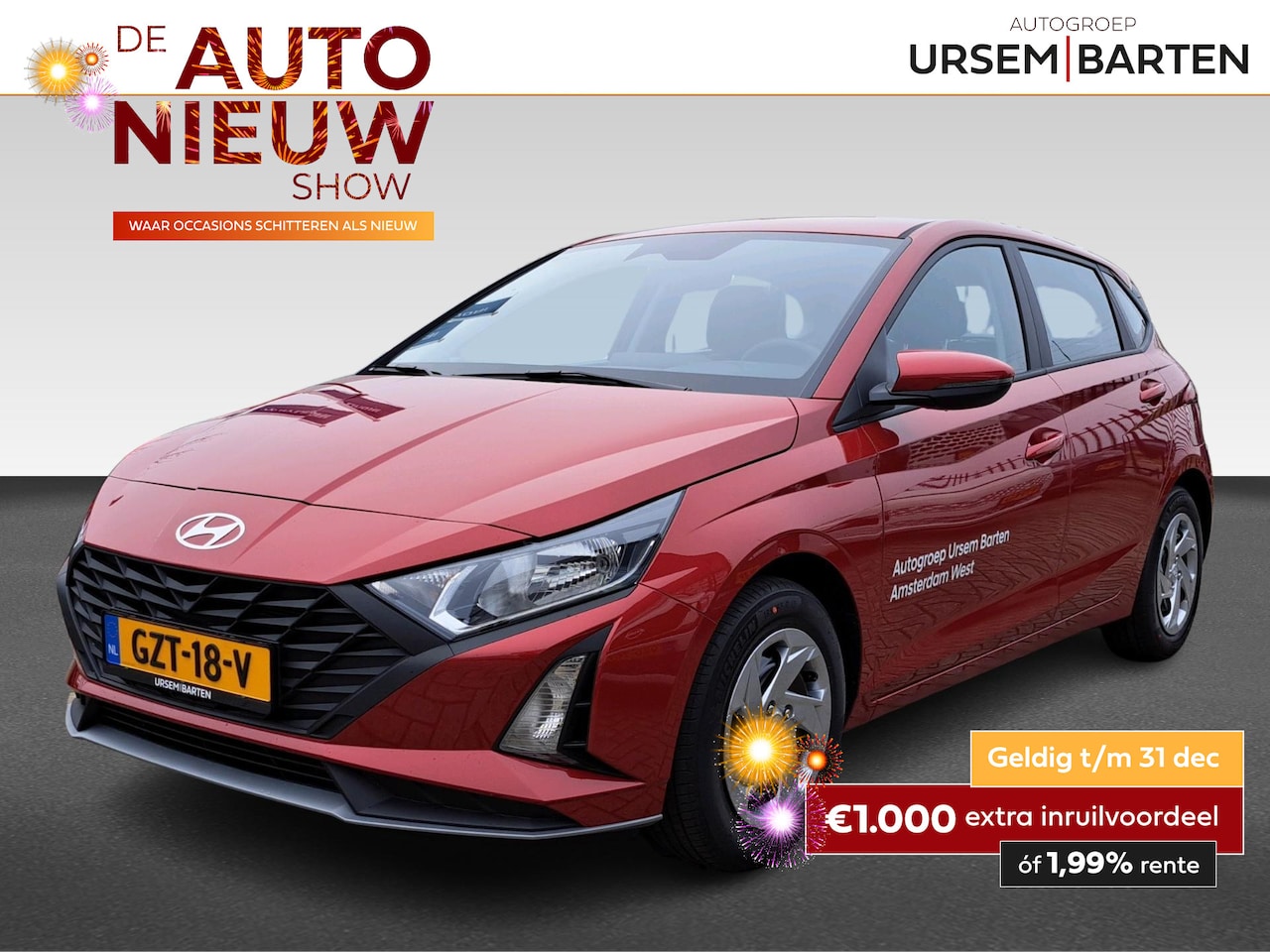 Hyundai i20 - 1.2 MPI i-Motion | Apple Carplay/Android Auto | airco | cruise control - AutoWereld.nl