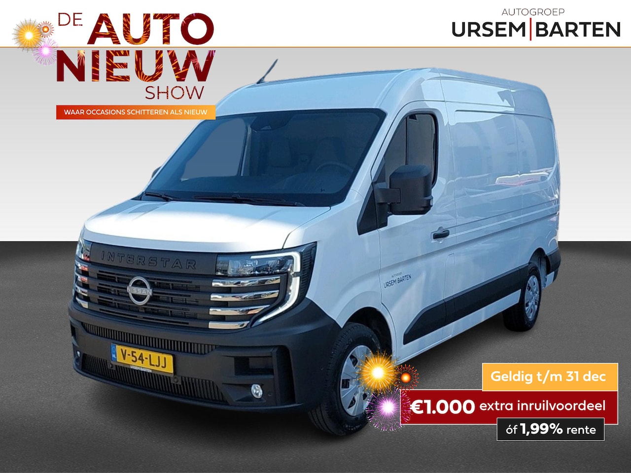 Nissan Interstar-e - L2H2 Limited 87 kWh | wandbekleding, laadvloer en trekhaak - AutoWereld.nl