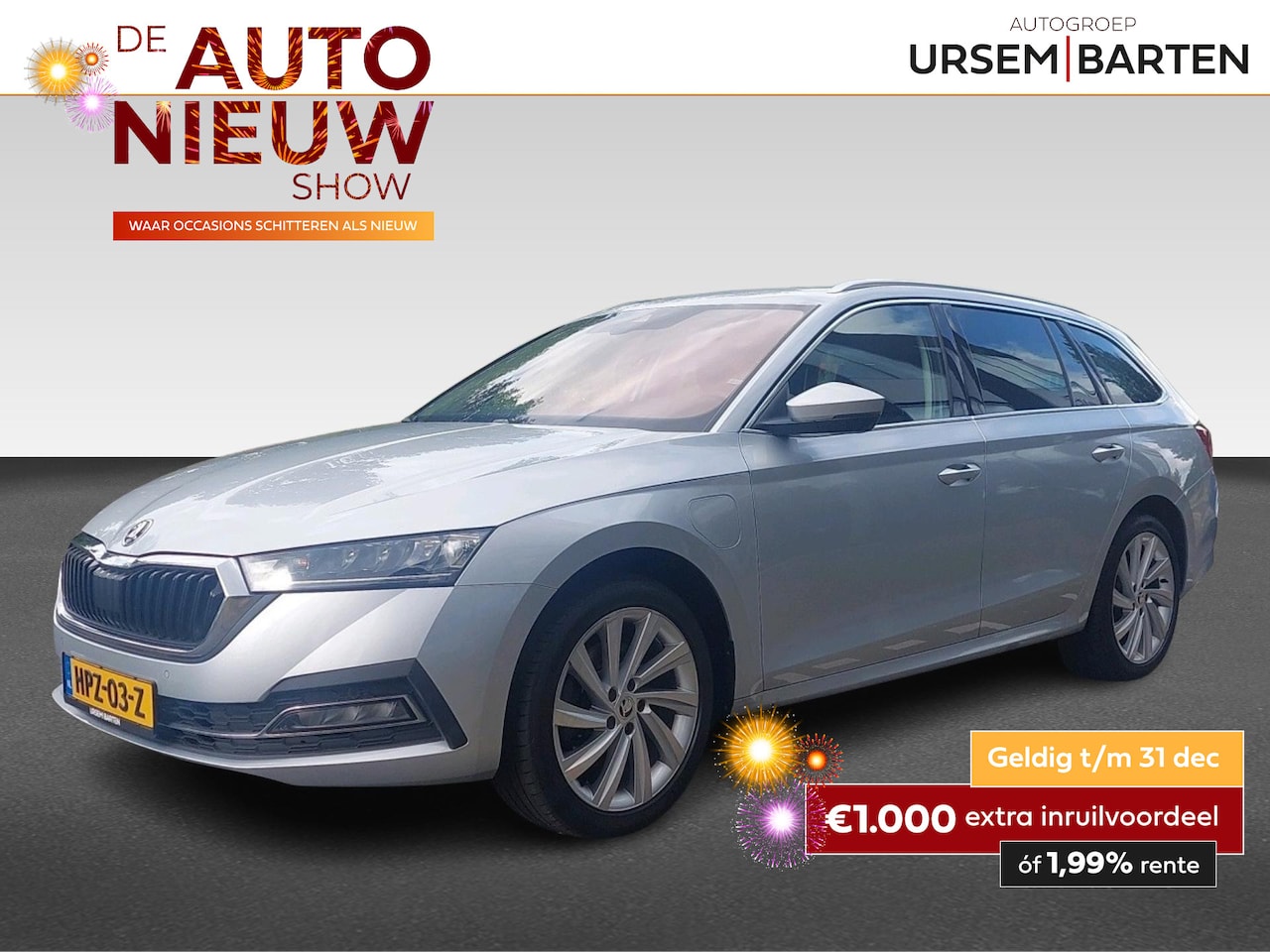 Skoda Octavia Combi - 1.4 TSI iV PHEV Business Edition Plus | Panoramadak | Canton Audio | stoelverwarming | ada - AutoWereld.nl