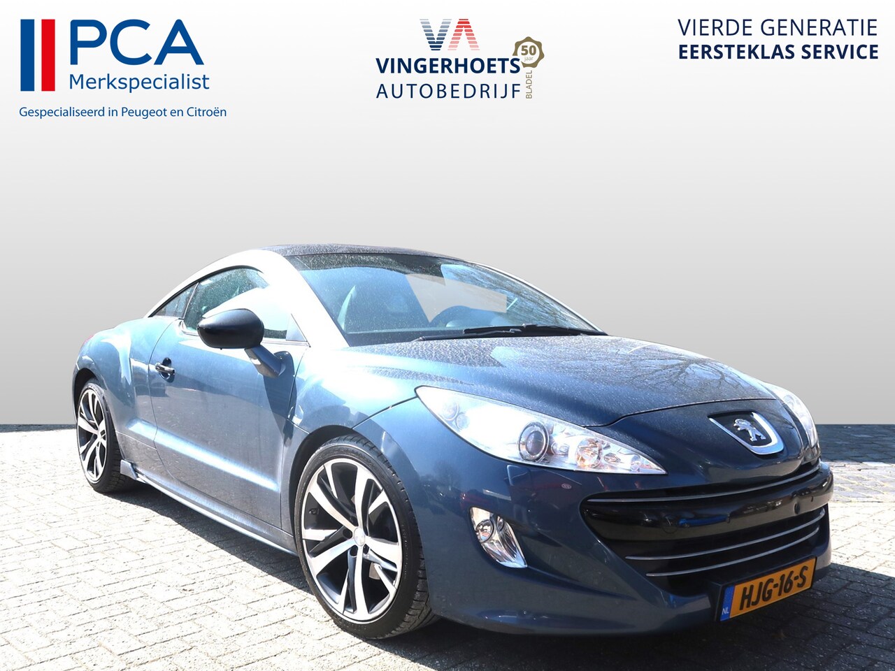 Peugeot RCZ - *** 157 Pk Turbo Coupé * AUTOMAAT * 100% Benzine * * Zwart Leder * Elektrisch bedienbare e - AutoWereld.nl