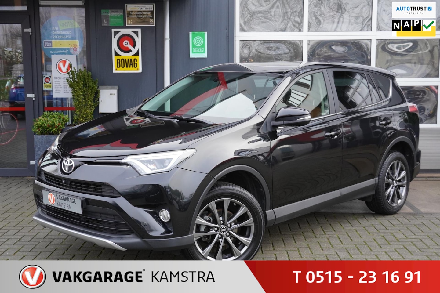 Toyota RAV4 - 2.0 VVT-i AWD NAP DAB+/Navi/Leder/Winterpakk. - AutoWereld.nl