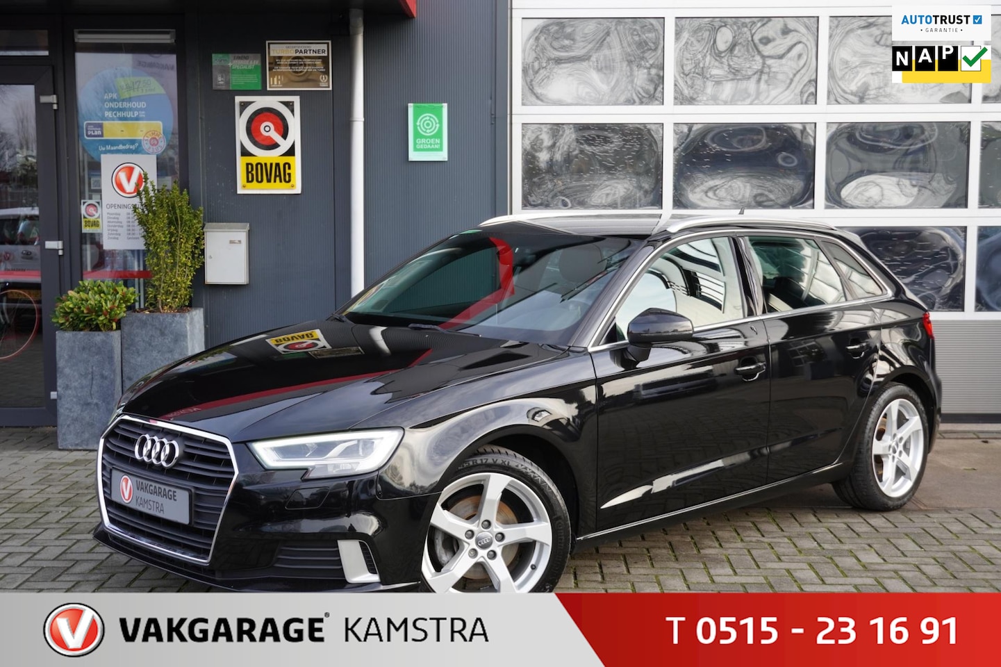 Audi A3 Sportback - 1.5 TFSI Sport Automaat/Navi/PDC/Camera - AutoWereld.nl