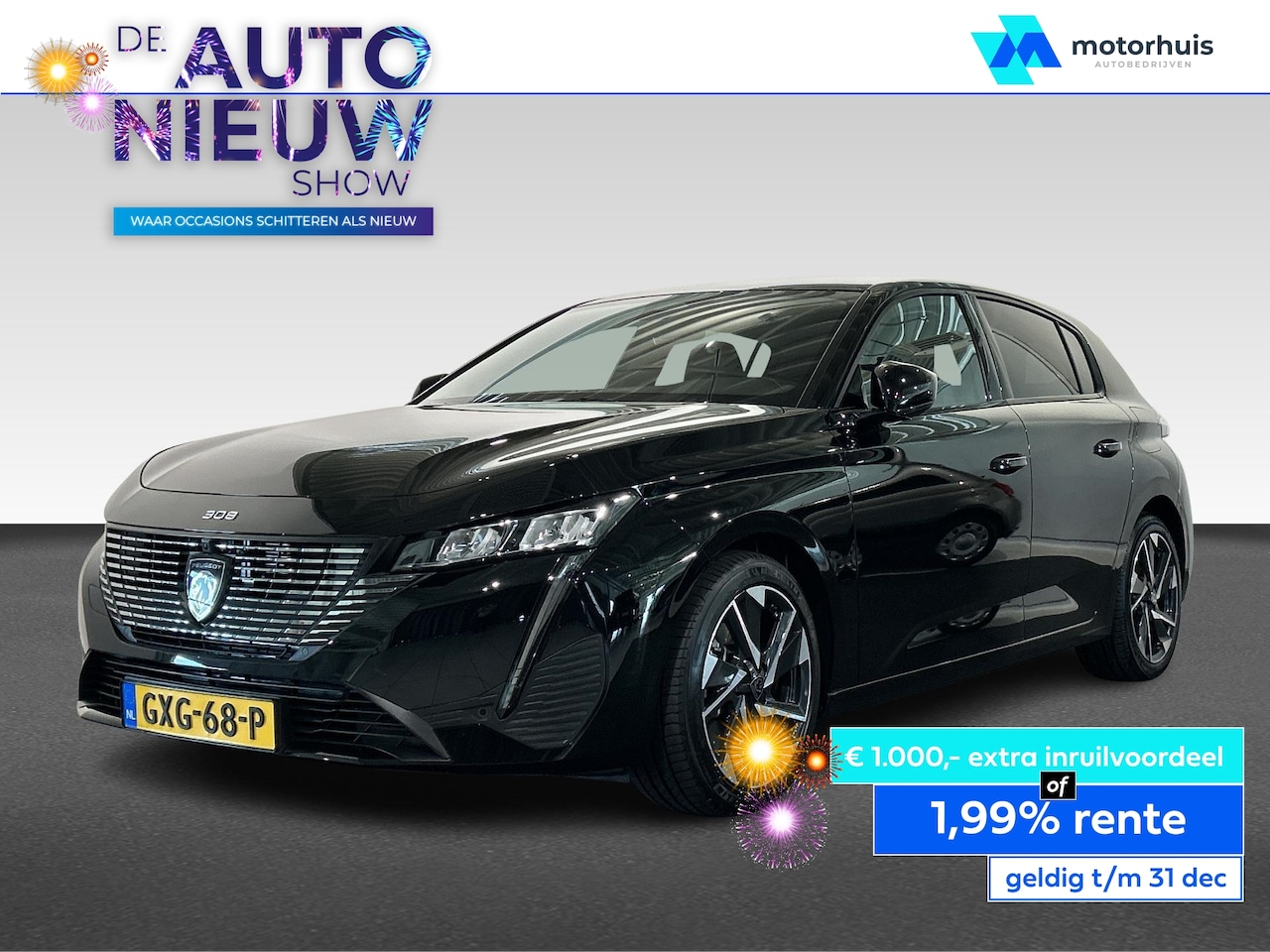 Peugeot 308 - 1.6 Plug-in Hybrid 180 Allure Automaat - AutoWereld.nl