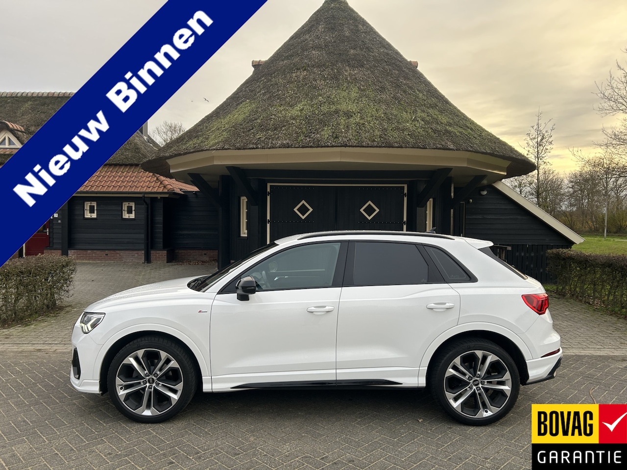 Audi Q3 - 35 TFSI S Edition Autom Hybride 20 Inch Cruise Pdc Navi App Led Dig Dashbord - AutoWereld.nl