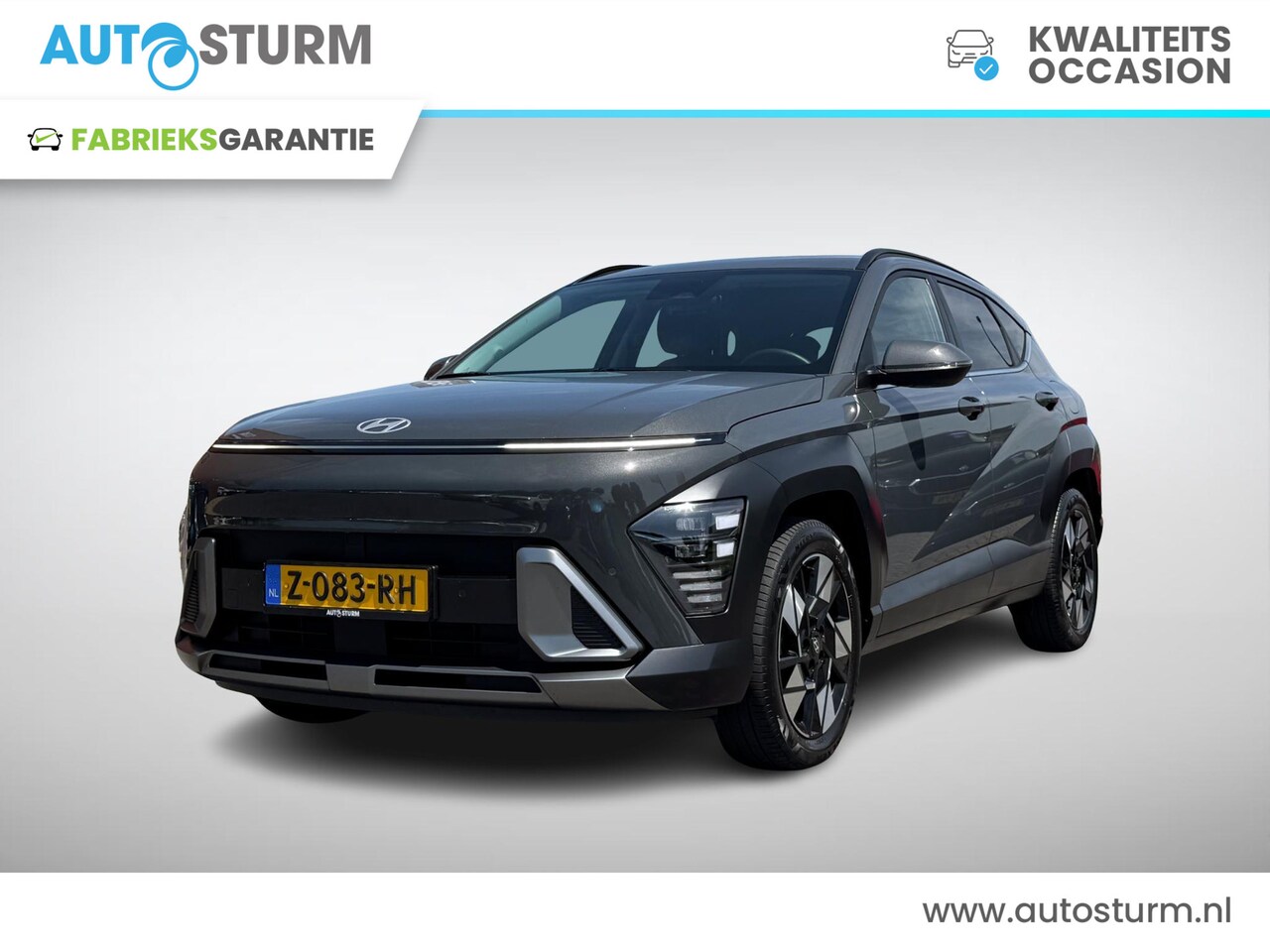 Hyundai Kona - 1.6 GDI HEV Comfort Smart | Elek. Achterklep | Stuur- + Stoelverwarming | Full-LED | Adapt - AutoWereld.nl