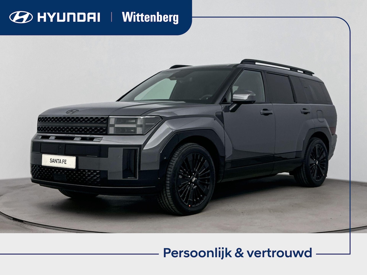 Hyundai Santa Fe - 1.6 T-GDI PHEV Black Line 4WD 7p. | Nieuw | Snel leverbaar - AutoWereld.nl