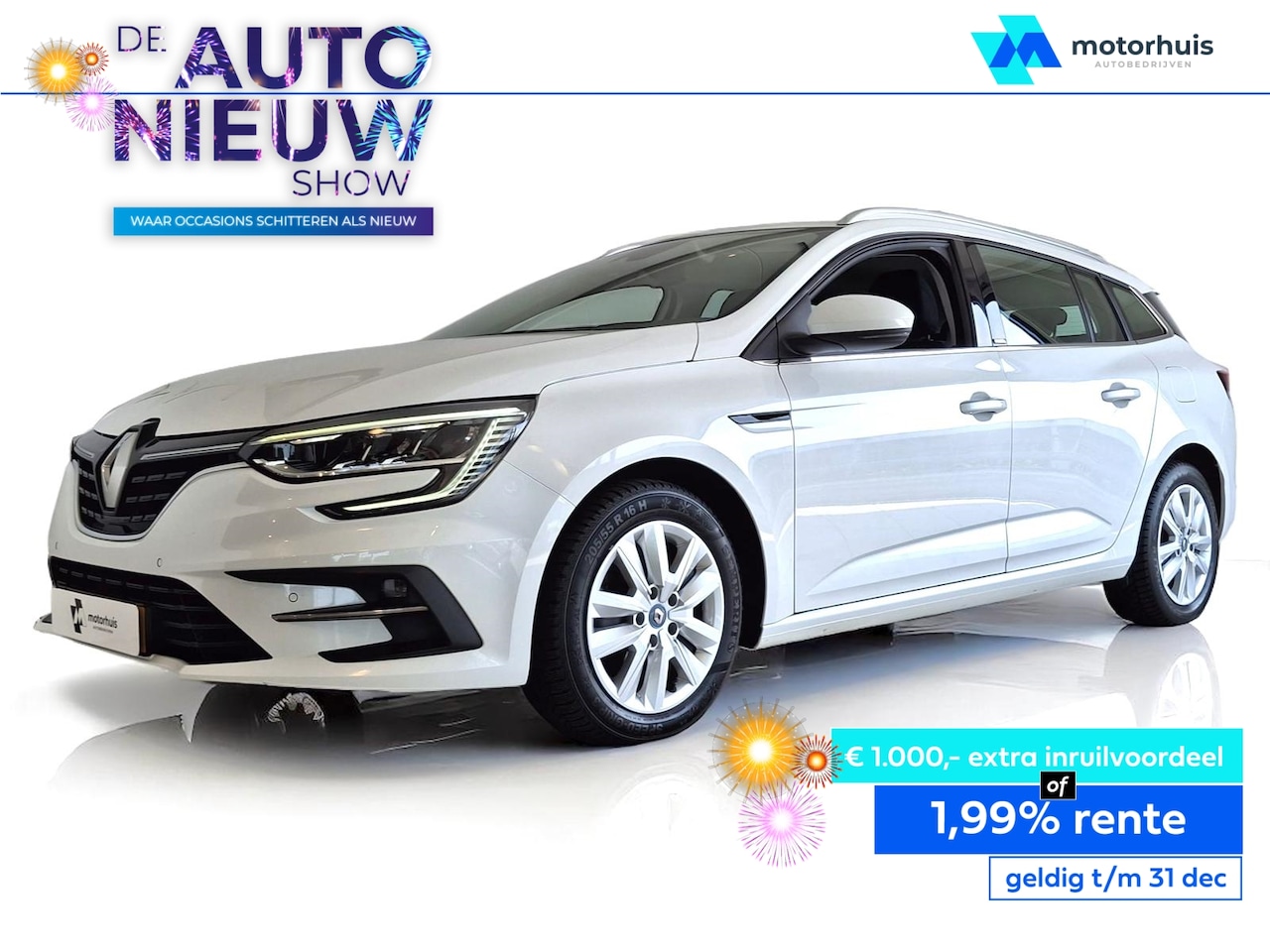 Renault Mégane E-Tech - Estate 1.6 Plug-In Hybrid 160pk Limited - AutoWereld.nl