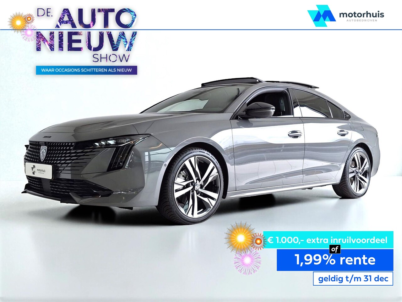 Peugeot 508 - 1.6 HYbrid 180pk GT AUTOMAAT LED WINTERPACK PANO - AutoWereld.nl