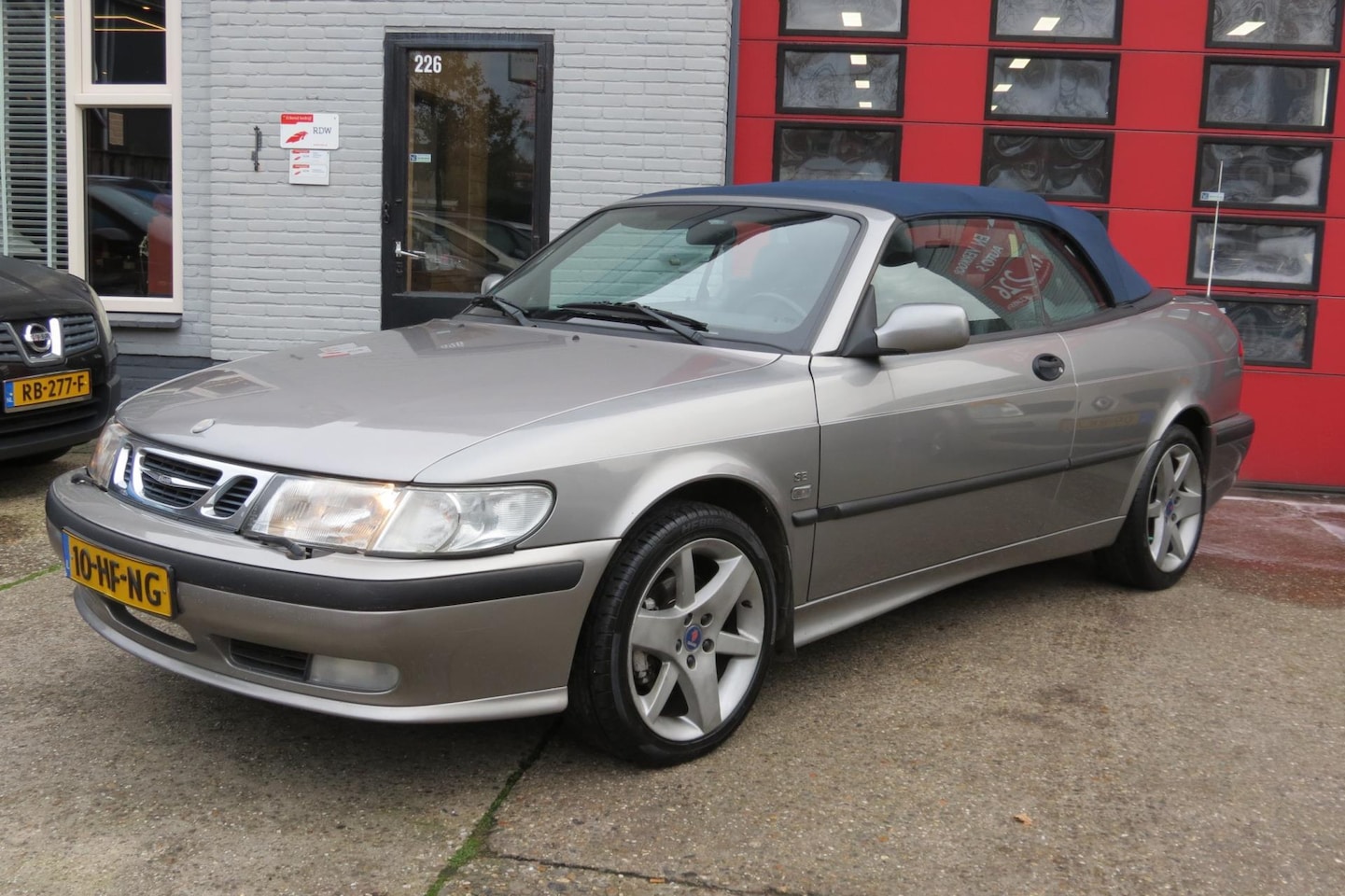 Saab 9-3 Cabrio - 2.0 Turbo S € 950,- HOBBY PROJECT - AutoWereld.nl