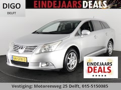 Toyota Avensis Wagon - 2.0 VVTi BUSINESS AUTOMAAT SILVERLINE NAVI.CAMERA.CRUISE.150 PK.TREKHAAK