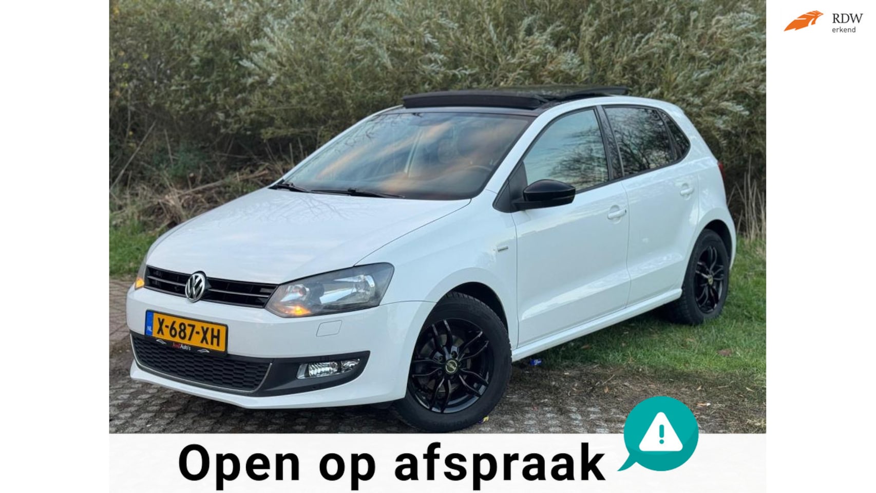Volkswagen Polo - 1.2 MATCH / PANO / PDC / HALF LEDER / STOEL - AutoWereld.nl