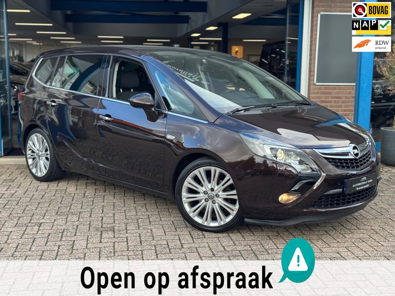Opel Zafira Tourer - 1.4 Cosmo 2012 NAVI CLIMA LM APK NAP! - AutoWereld.nl