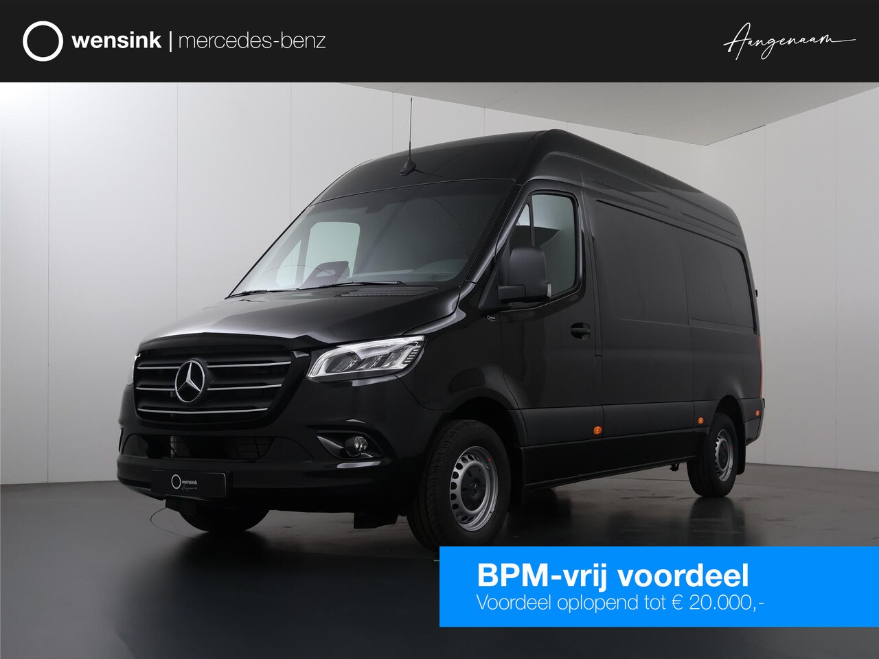Mercedes-Benz Sprinter - 319 L2H2 RWD SELECT | LED | BPM VRIJ | DISTRONIC | WINTERPAKKET | LEER - AutoWereld.nl