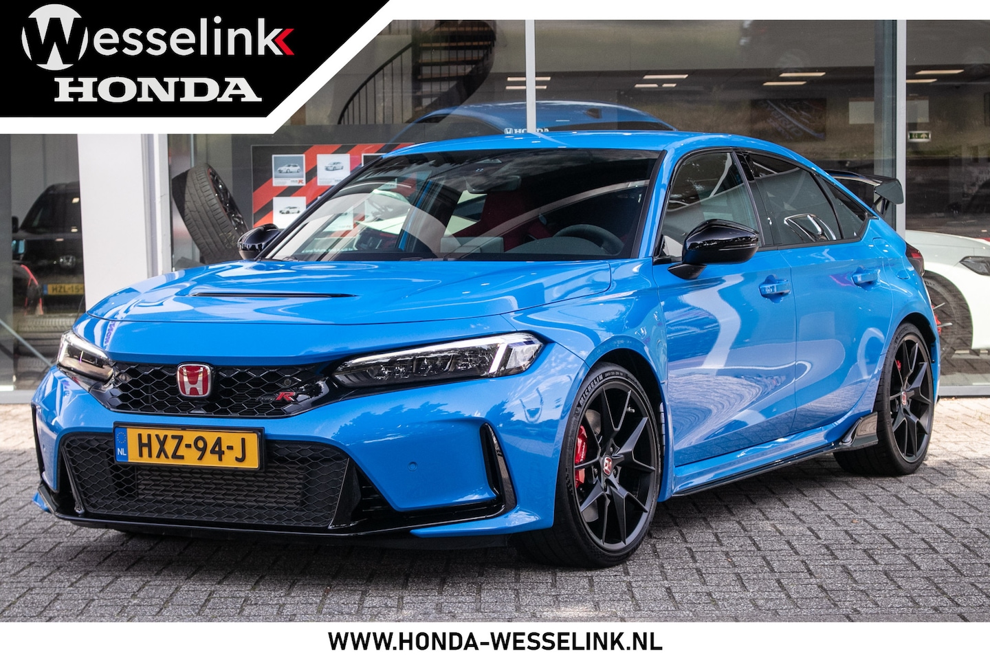 Honda Civic - 2.0 i-VTEC Type R - illumination pack | Nieuwstaat | Racing Blue - AutoWereld.nl