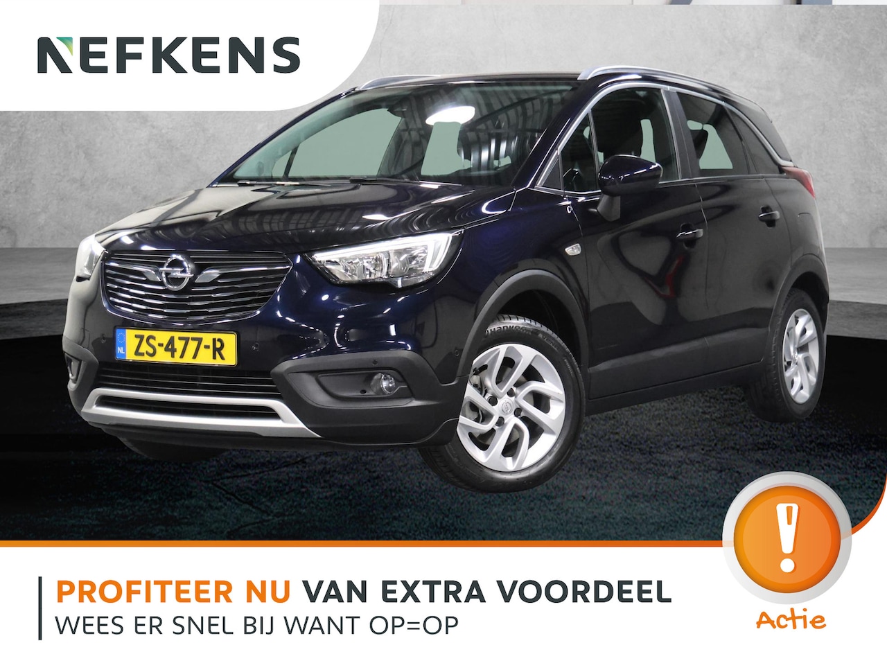 Opel Crossland X - 110PK Innovation | AppleCarPlay/AndroidAuto | Camera | AGR stoelen | Armsteun | Dodehoekde - AutoWereld.nl