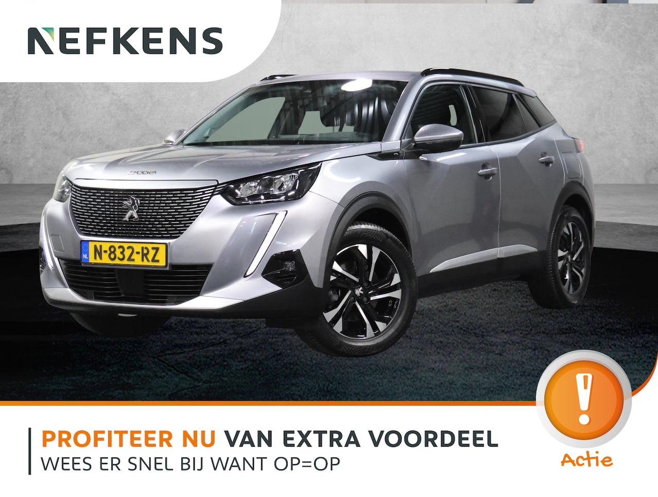 Peugeot e-2008 - EV Allure Pack 50 kWh 136PK | 1ste eigenaar | 3/FASE | AppleCarplay/Android Auto | 17"LMV - AutoWereld.nl