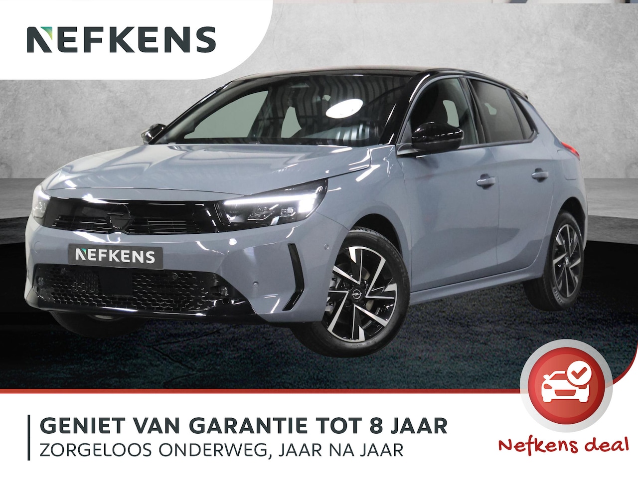 Opel Corsa - 1.2 Turbo Hybrid GS | AUTOMAAT | Apple CarPlay/Android Auto | Climate Control | Navigatie - AutoWereld.nl
