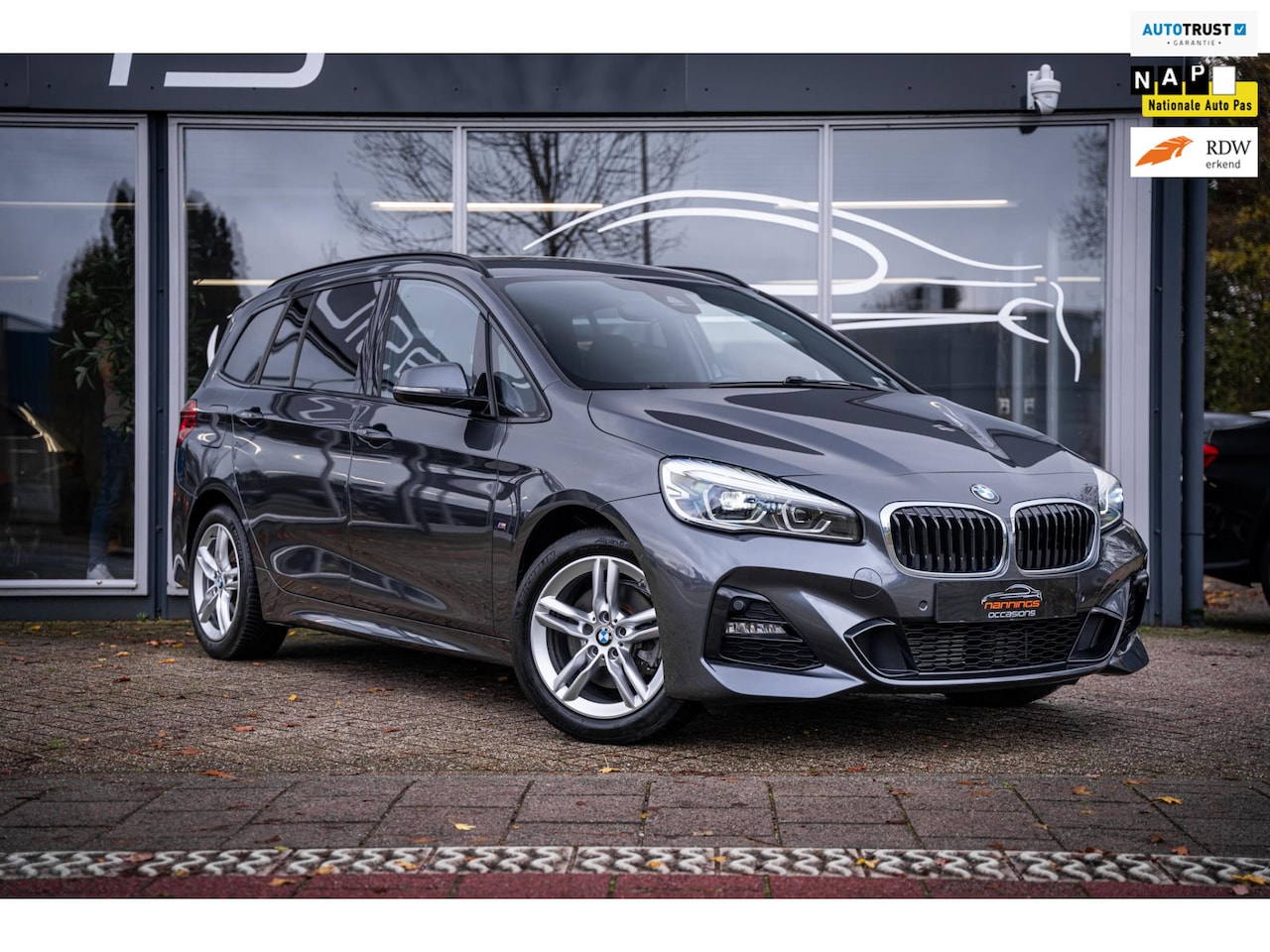 BMW 2-serie Gran Tourer - 218i 7p. Executive Launch Edition|M-Sport|Alcantara|Trekhaak|Cruise|Camera - AutoWereld.nl