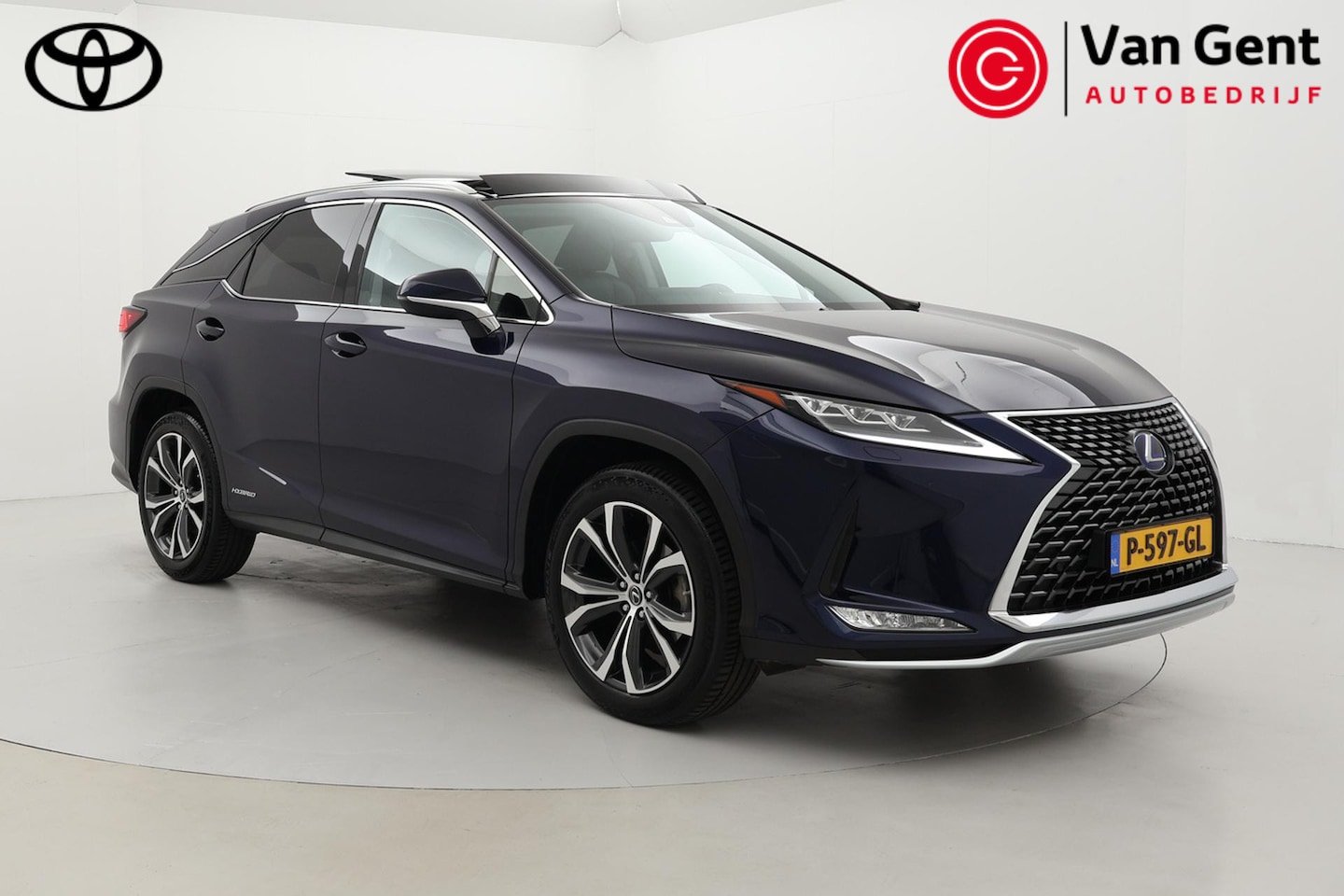Lexus RX 450h - AWD Executive Line | Panoramadak | Leder | Stoelventilatie | Stoel-/achterbankverwarming | - AutoWereld.nl