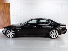 Maserati Quattroporte - 4.2 ZF AUT. OPENDAK ELEK STOELEN PDC CRUISE LED BLACK& BLACK & BLACK COMPLETE HISTORIE