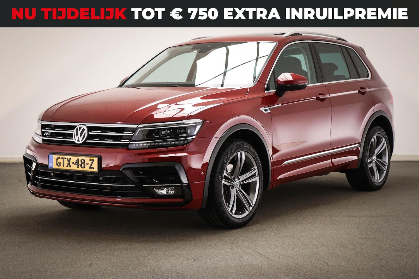 Volkswagen Tiguan - 1.4 TSI 4Motion Highline Business R | ADVANCE / NAVI / PARKEER / VEILIGHEIDS / KEYLESS- PA - AutoWereld.nl