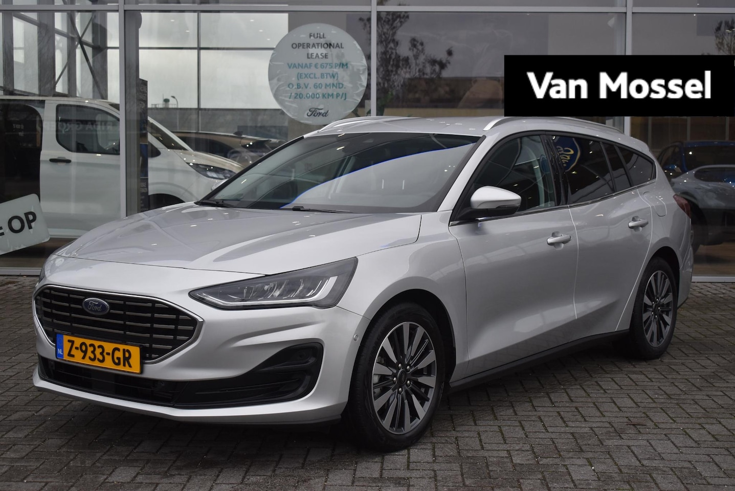 Ford Focus Wagon - 1.0 EcoBoost Hybrid Titanium X | Climate Control | Cruise Control | Winterpakket | Achteru - AutoWereld.nl