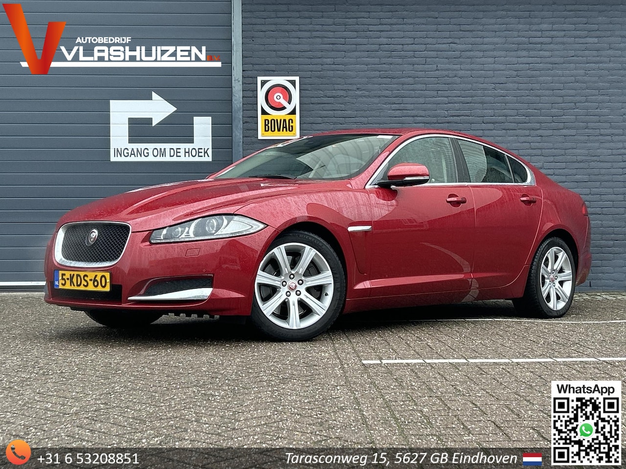 Jaguar XF - 3.0D S Premium Business Edition | Leder | Pano | Climate | Cruise | Navi | Stoelverwarming - AutoWereld.nl