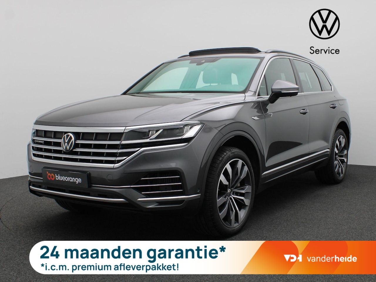 Volkswagen Touareg - 3.0 TSi eHybrid 4MOTION Elegance 381PK DSG Pano-Schuifdak, Luchtvering, Memorystoel, 360gr - AutoWereld.nl