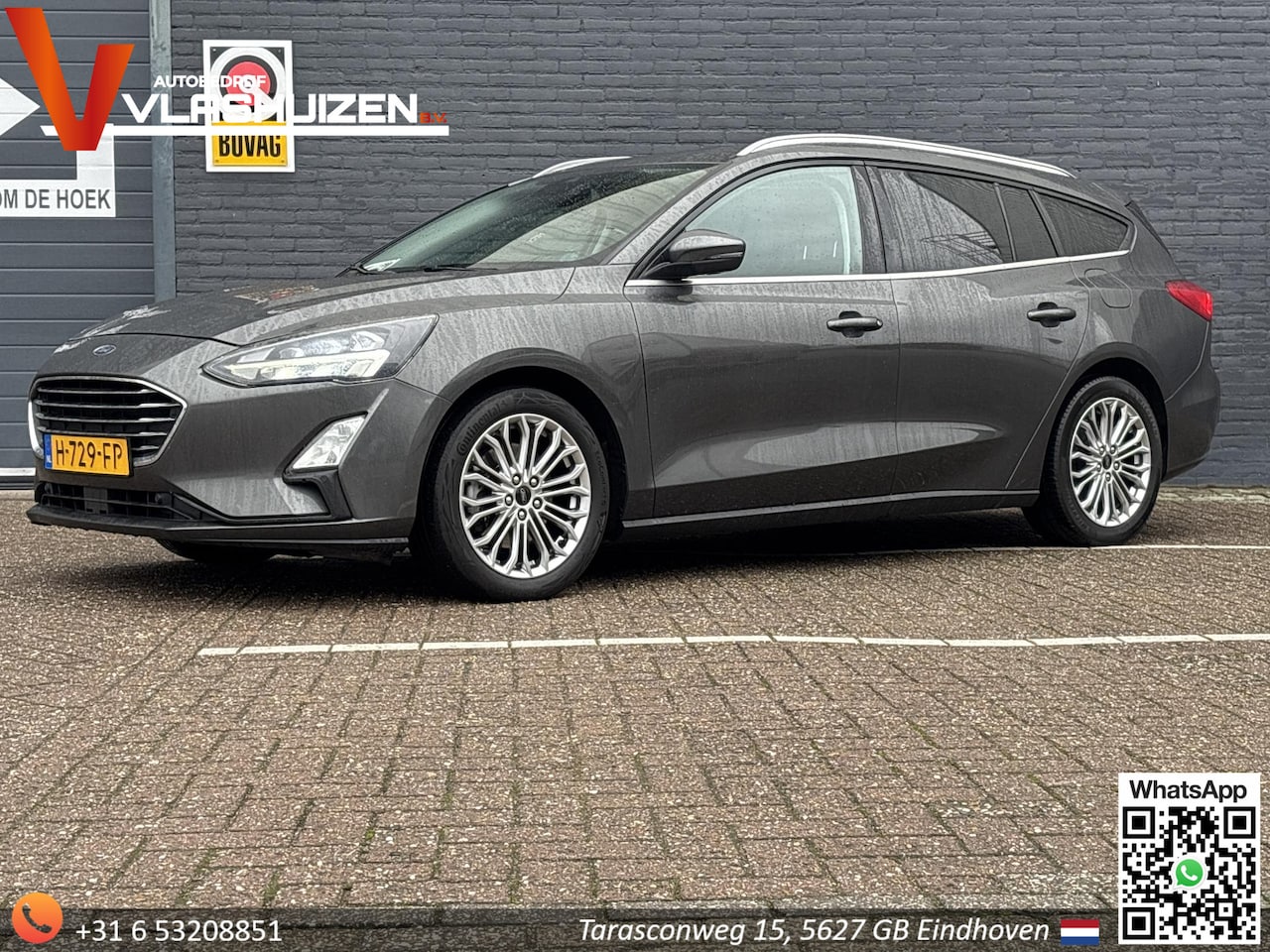 Ford Focus Wagon - 1.0 EcoBoost Titanium Business Aut. | € 6.450,- NETTO! | Climate | Cruise | Navi | PDC | - AutoWereld.nl